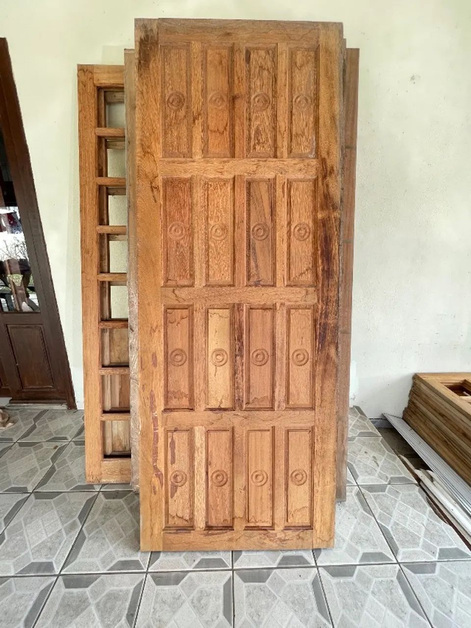Porta maciça angelim  - Foto 2
