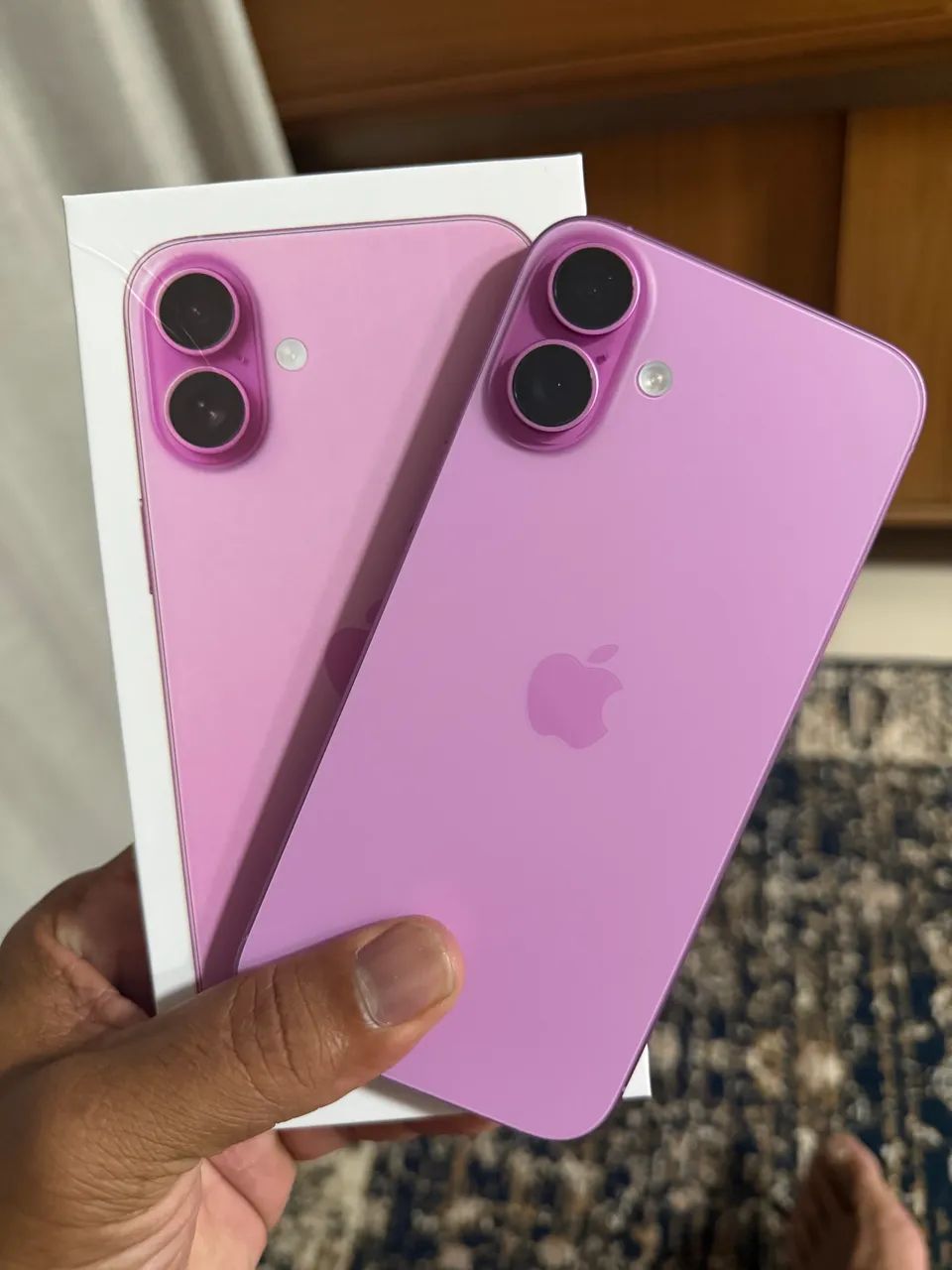 IPHONE 16 PLUS - ROSA - IMPECÁVEL - Foto 5