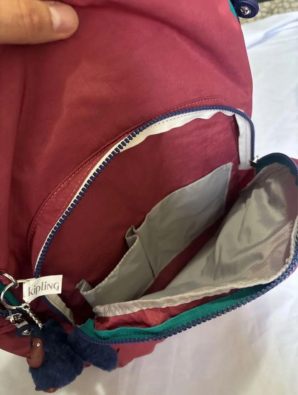 mochila kipling seoul grape tint - Foto 4