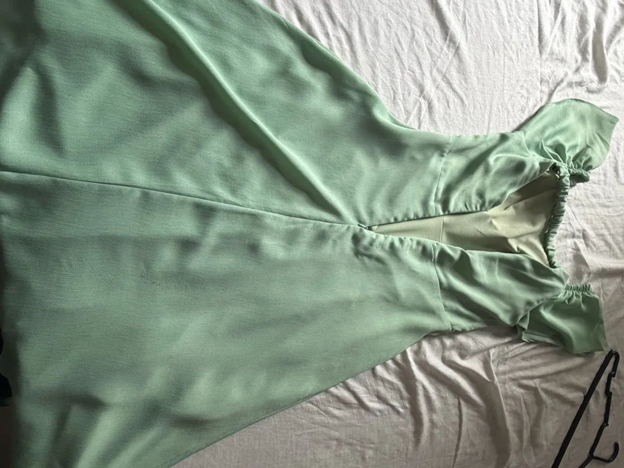 Vestido verde-água - Foto 3