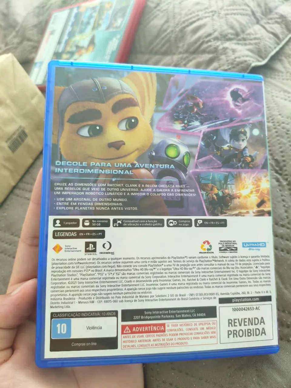 Ratchet clank jogo ps5  - Foto 4