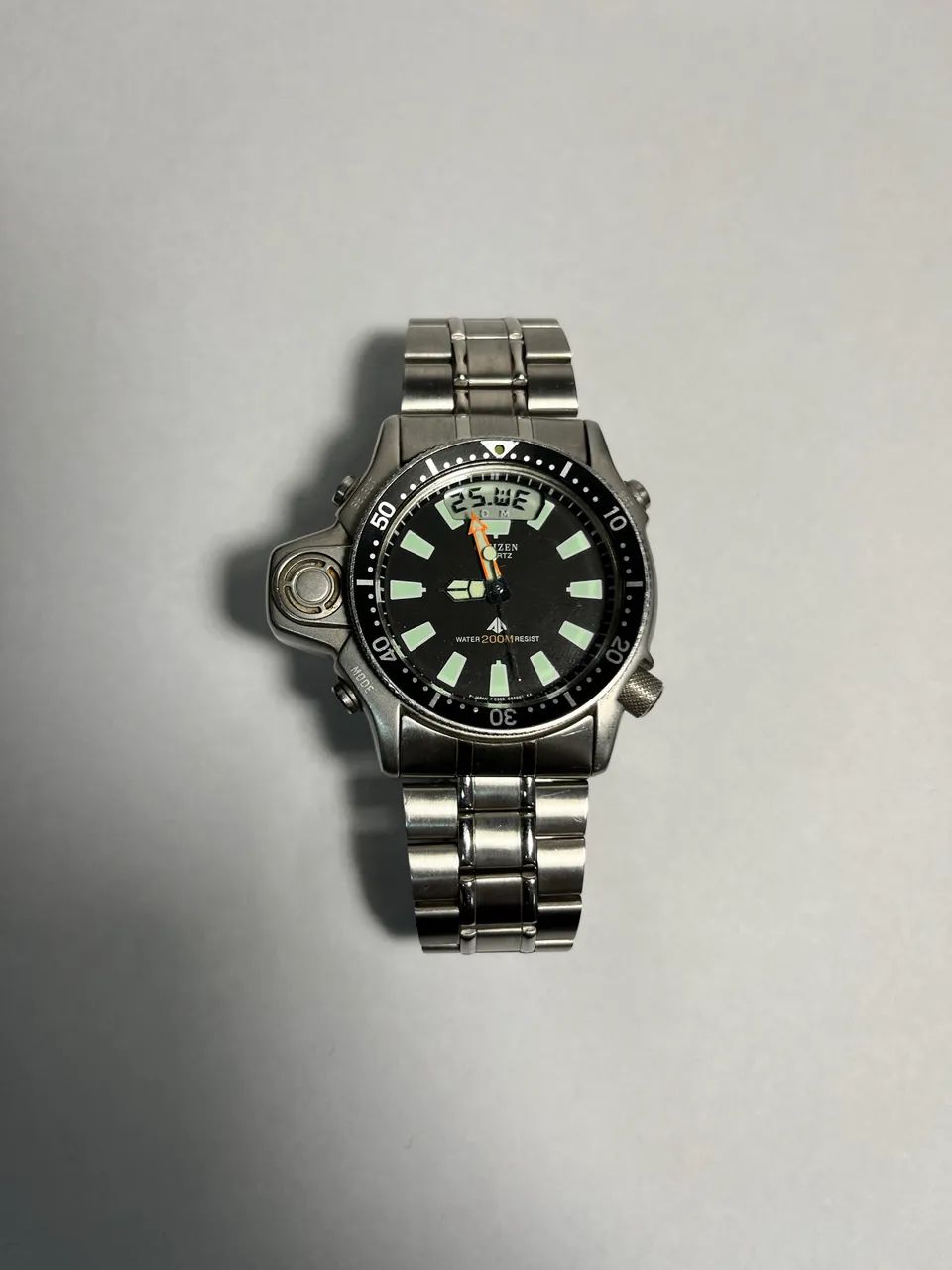 Relógio Citizen Promaster Aqualand Digital Quartzo 38mm