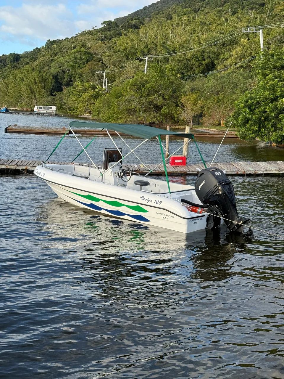 Floripa 160 motor 4 tempos 60hp - Foto 3
