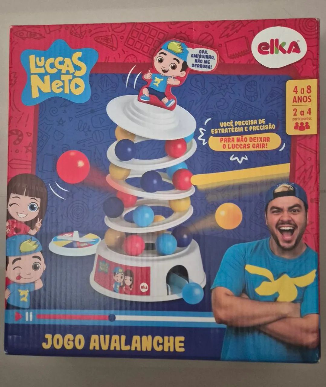 Jogos de Tabuleiro novíssimo LUCAS NETO