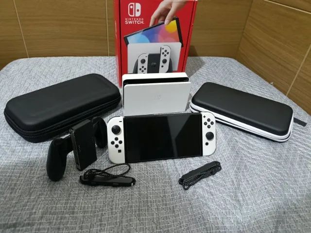 Nintendo Switch Oled branco - Foto 4