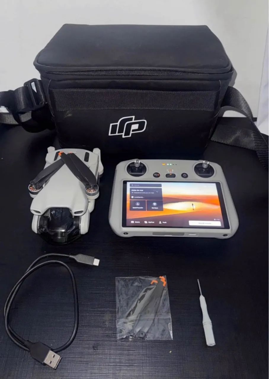 DJI MINI 3 com apenas 7 ciclos de voo / novissimo