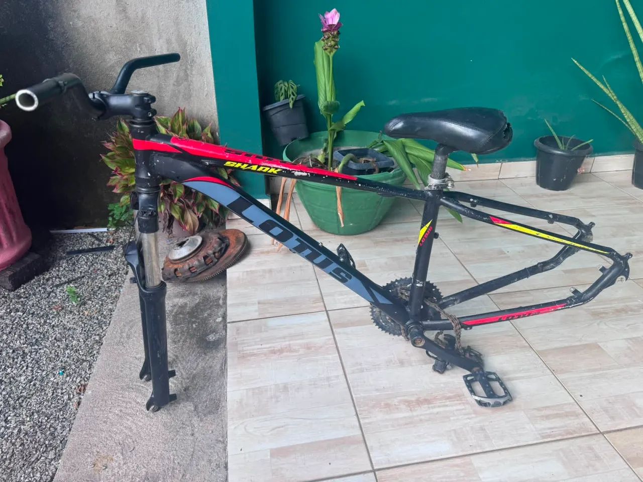 VENDO BICICLETA LOTUS 29 ( PRA MONTAR) - Foto 2