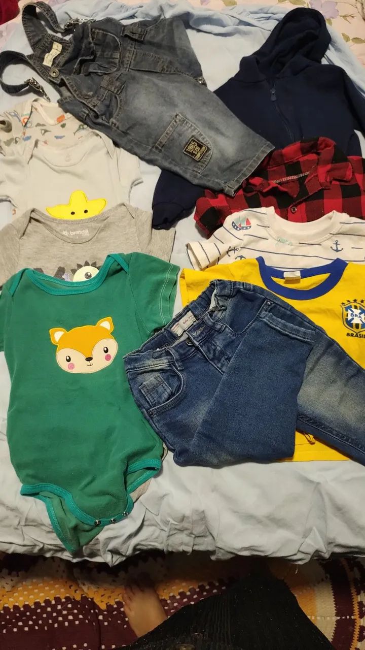 Roupinhas de 1 a 2 anos