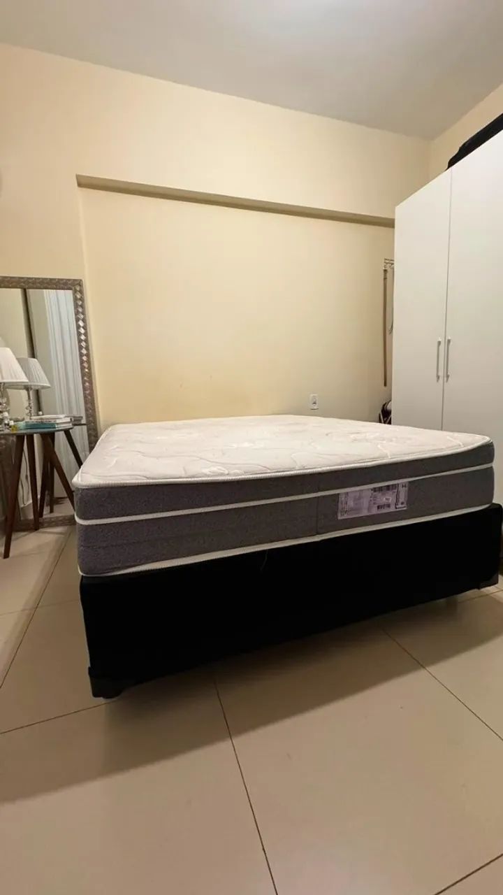 Cama casal box+colchão - Foto 2