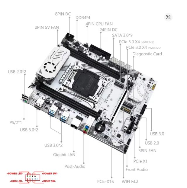 Kit Gamer X99 - Foto 3