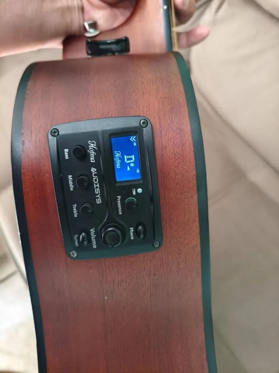 Violão Hofma Folk, passo cartão até 18x - Foto 2