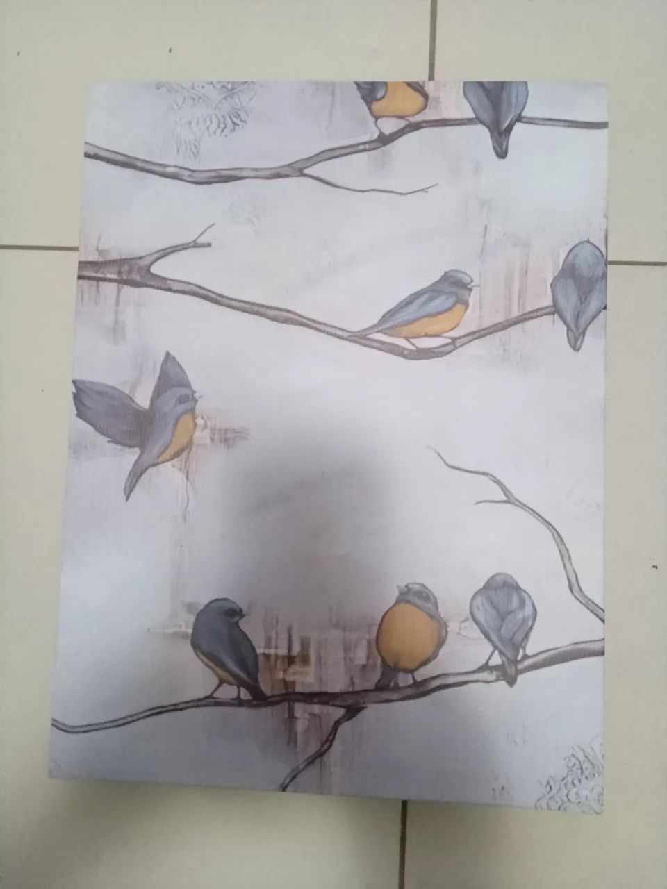 Quadro o canto dos pássaros  - Foto 2