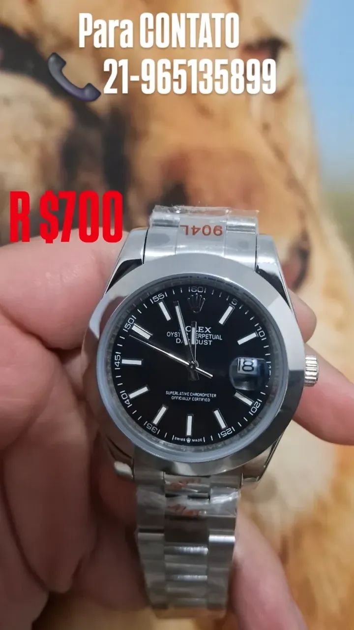 Relogio ROLEX DATEJUST AUTOMÁTICO  PULSEIRA OYSTER 