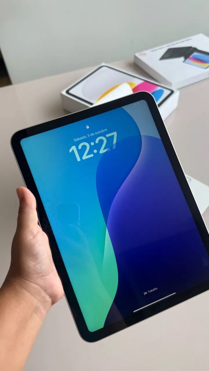 Apple iPad 11 Chip A16 128gb Cor Prateado seminovo - Tablets e E