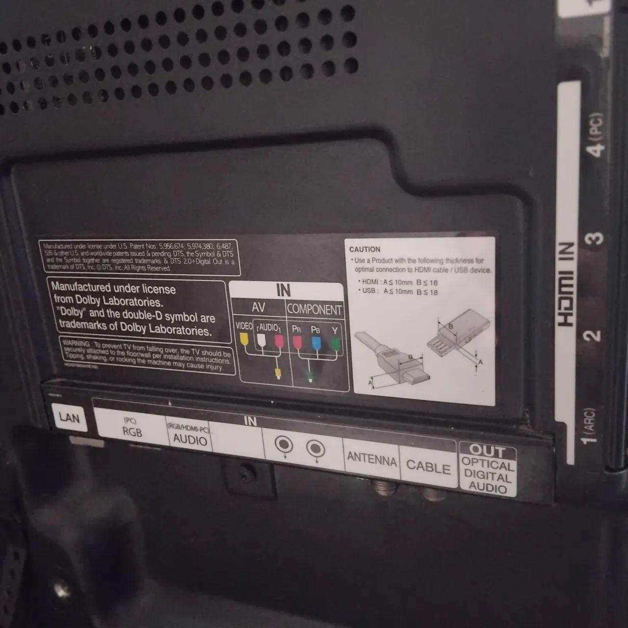 Smart TV LG 43 polegadas Wi-Fi 4 hdmi - Foto 4