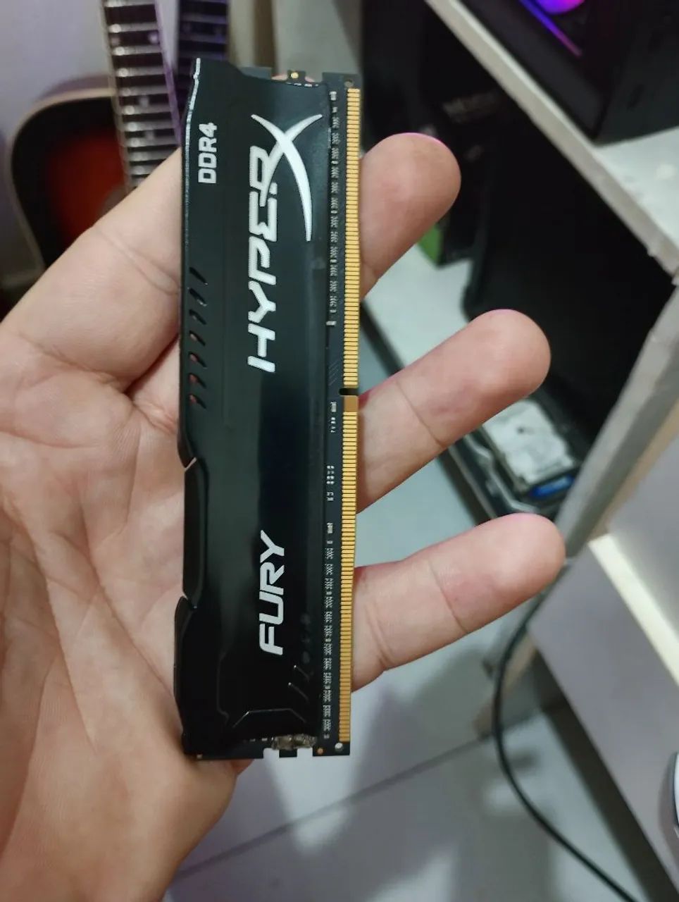 Memória ram DDR 4 4g