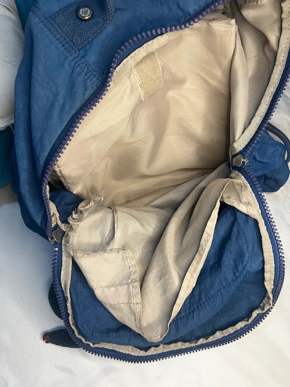 Mochila Kipling Seoul azul original  - Foto 5