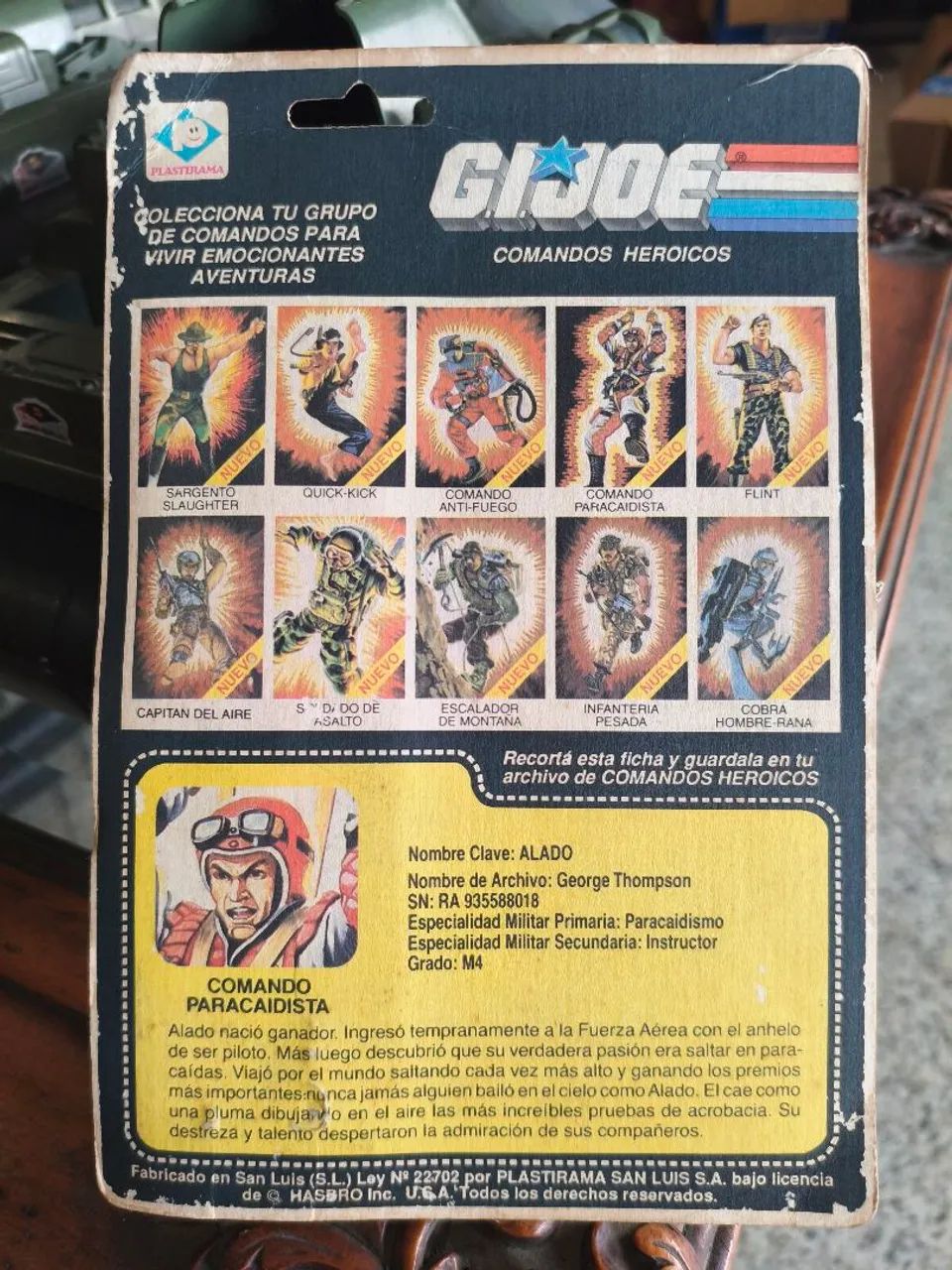 GI JOE/COMANDOS HEROICOS/COMANDOS EM AÇÃO/ALADO,/CRAZY LEGS - Foto 2