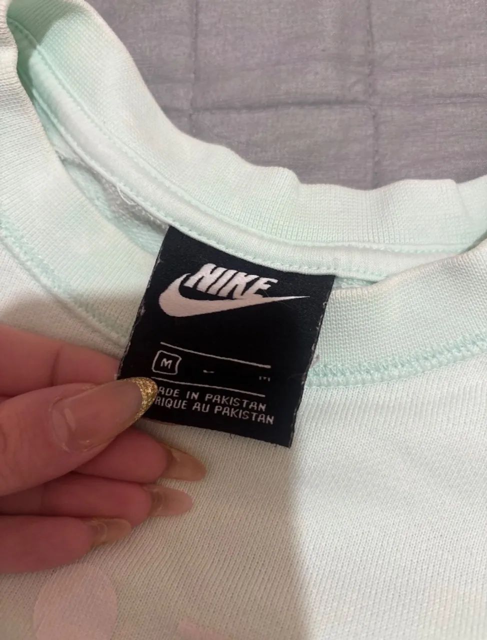 Moletom Nike Verde Água  - Foto 3