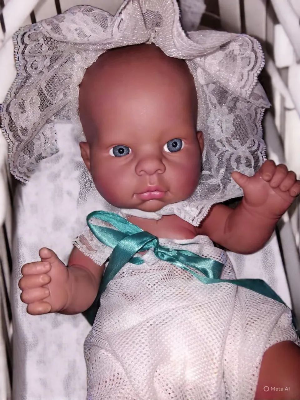 Boneca borracha macia reborn  - Foto 5