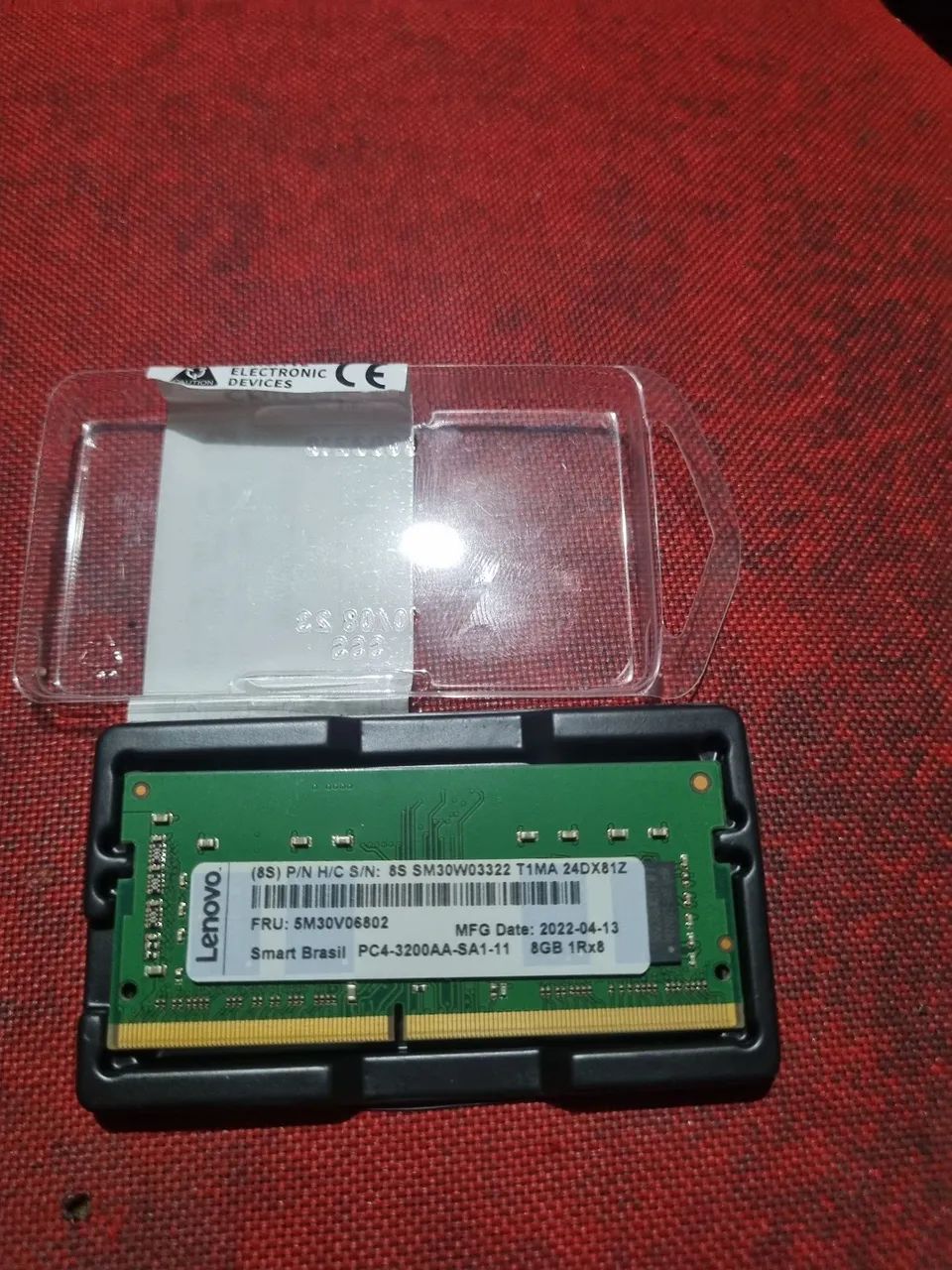 Memória Ram 8GB Lenovo 3200MHz - Foto 2