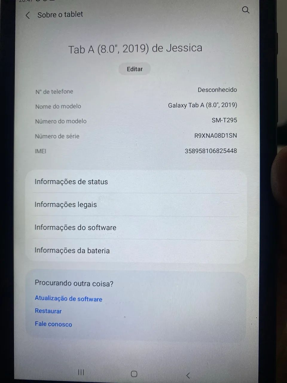 Tablet Samsung Tab A (8.0)  - Foto 3