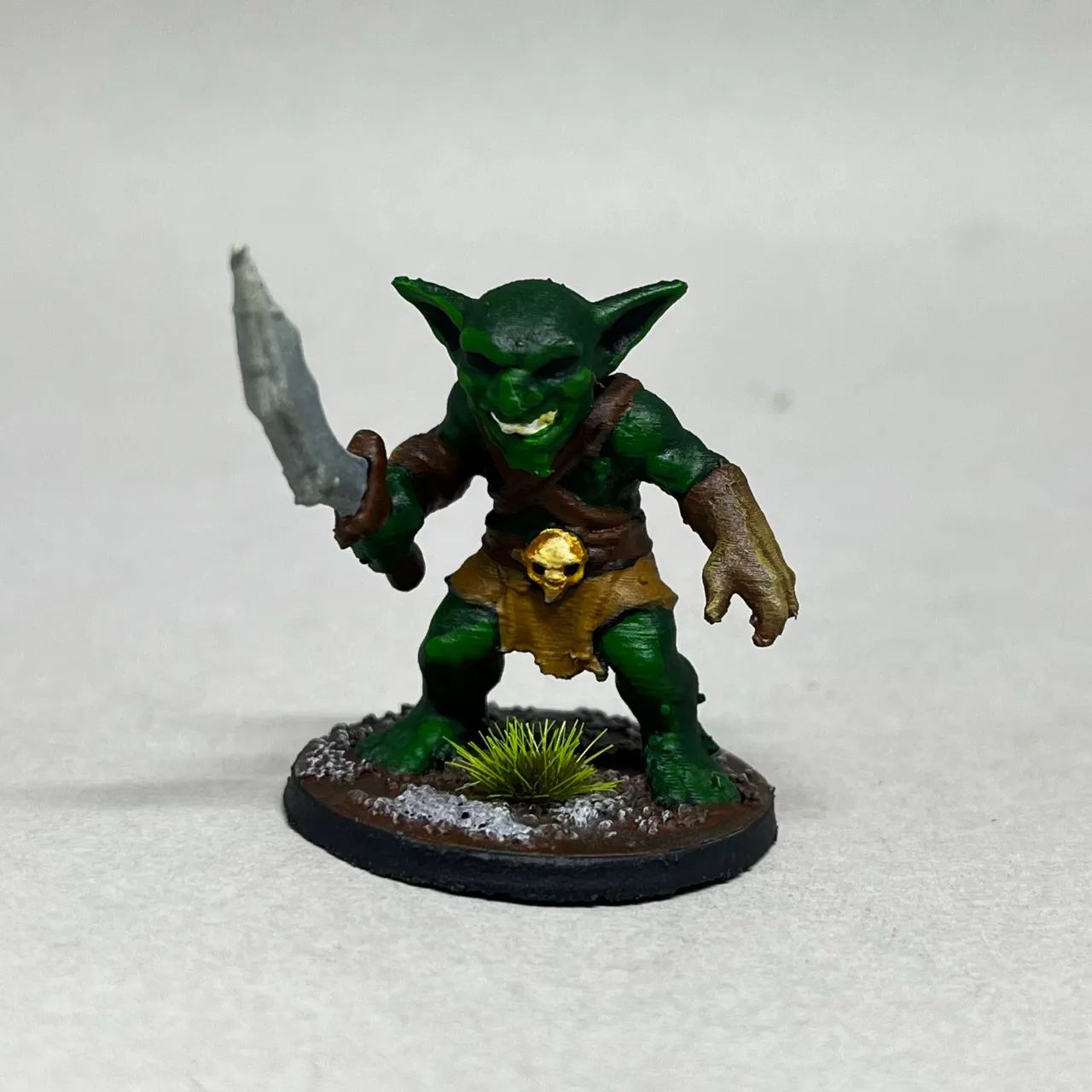Kit 3 Miniaturas Goblins RPG de Ação Dungeons & Dragons - Foto 3