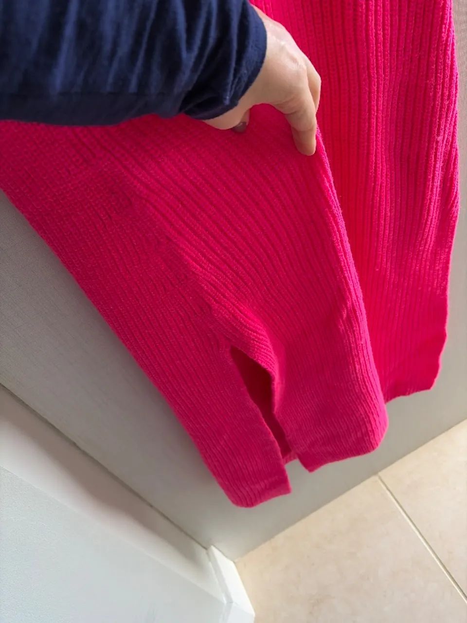 Vestido midi lã Zara - Foto 3