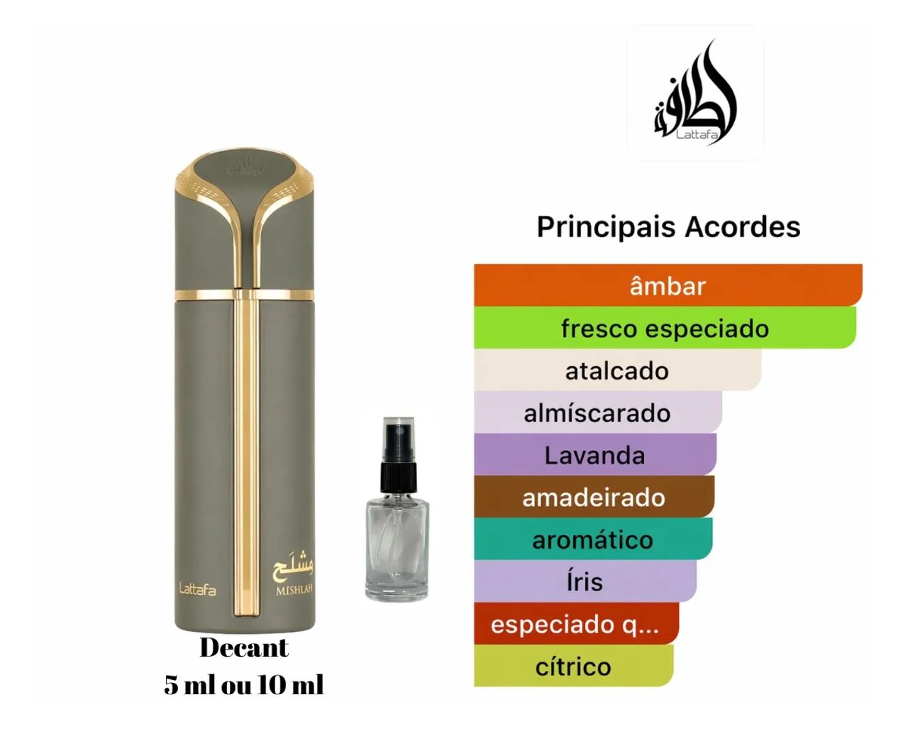 Decant Mishlah Lattafa 5 ml