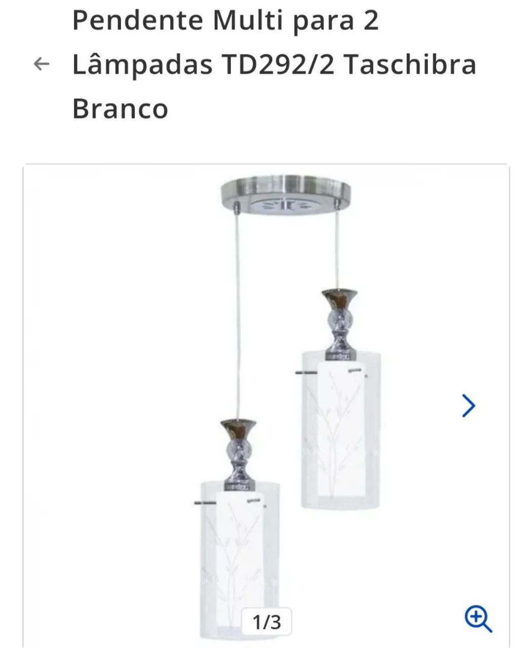 Lustre Pendente 