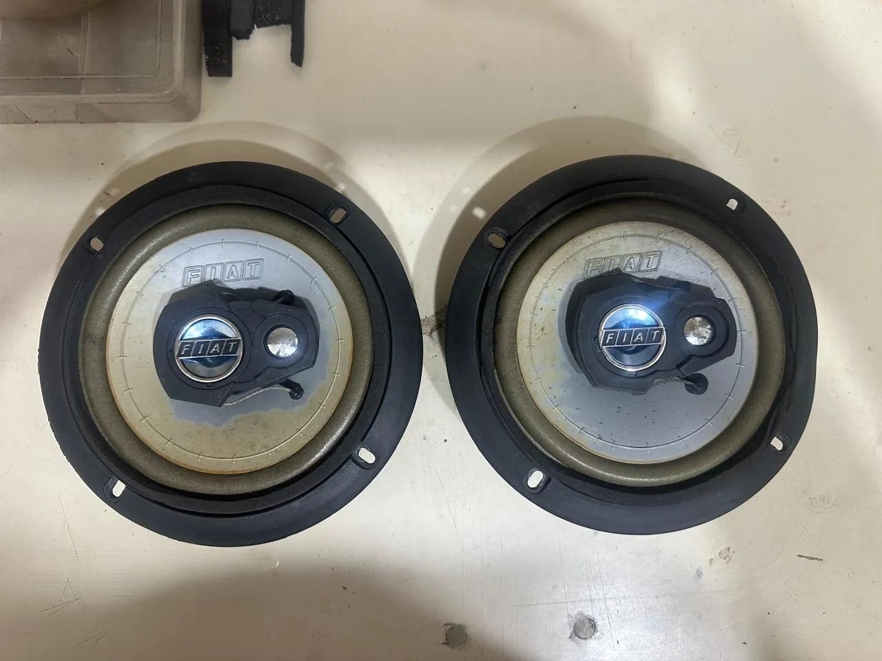 Par de alto-falantes original Fiat triaxial 6 Polegadas 