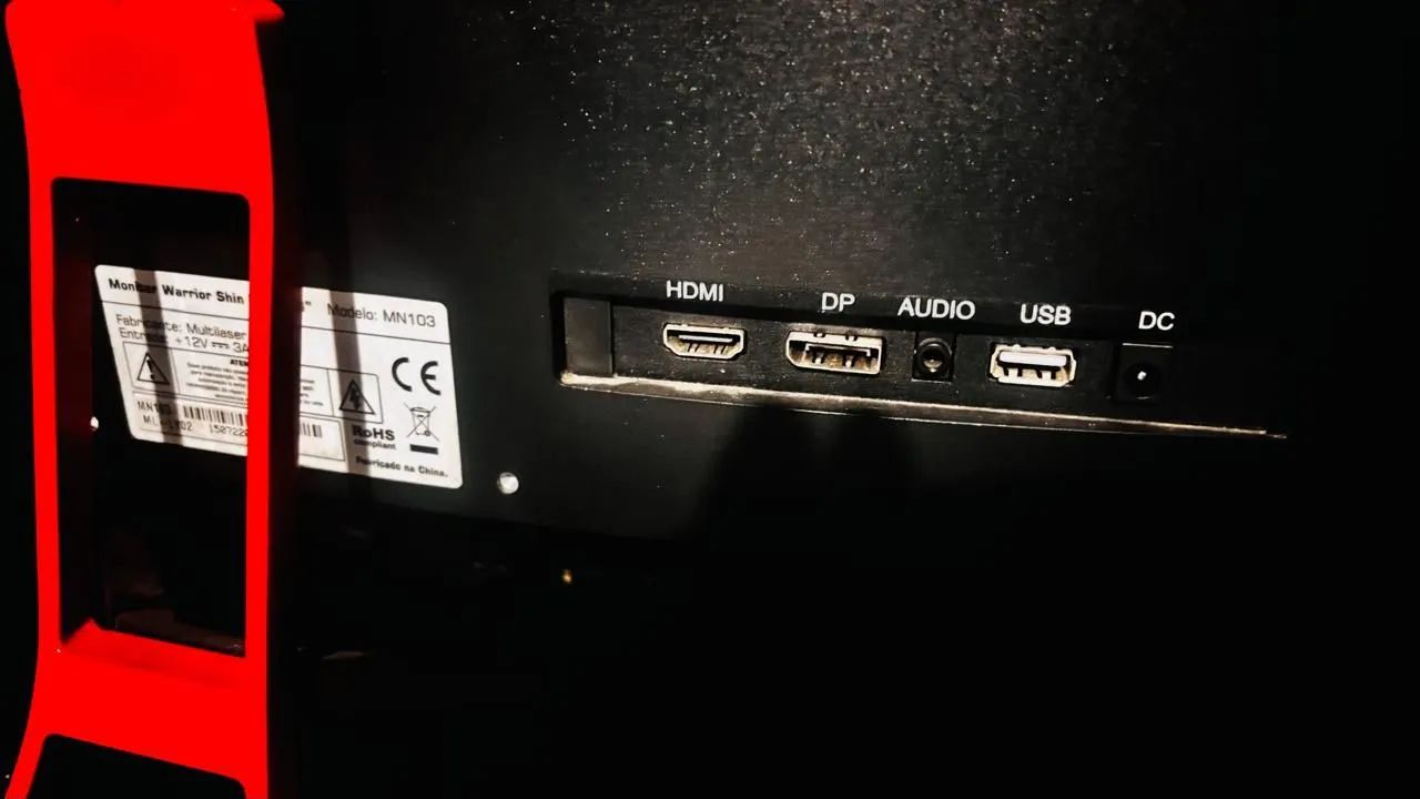 Monitor 144hz, 1 ms 23.8pol Curvo  - Foto 3