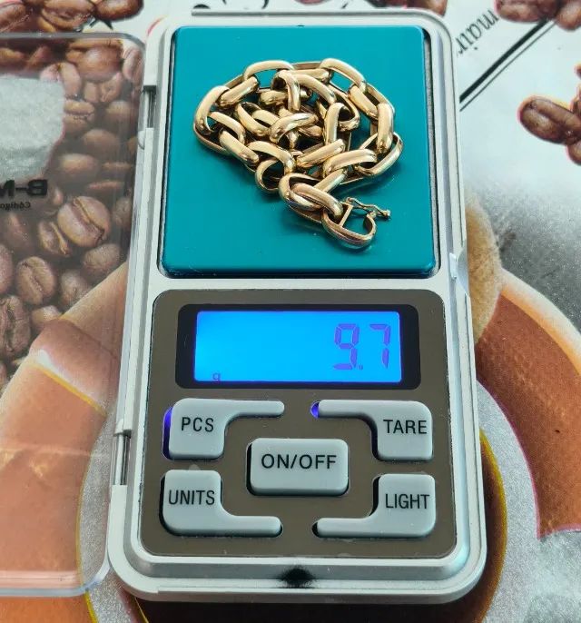 Corrente e pulseira de ouro 18k  - Foto 2