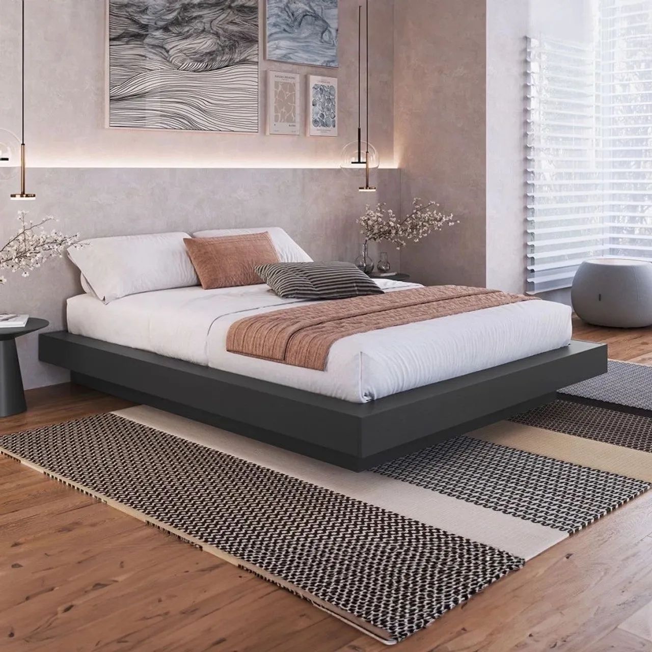 Cama nova pouco usada