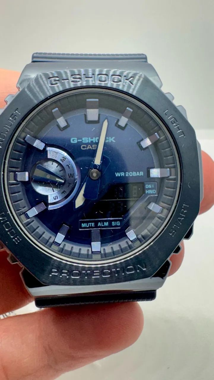 Relógio G-SHOCK BLUE METAL 