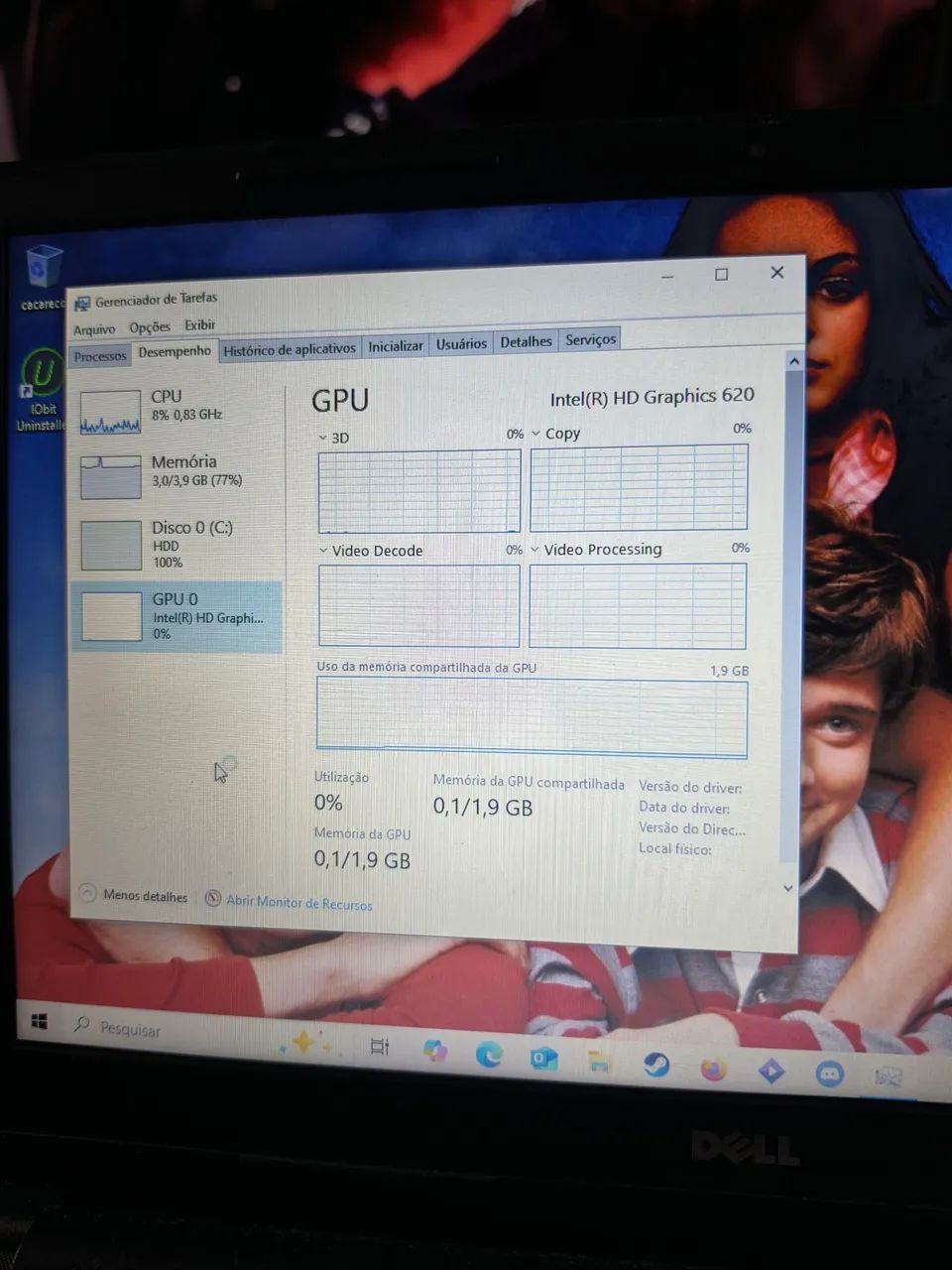 Notebook Dell i3 7020U, 4gb de ram, 1tb HD  - Foto 3