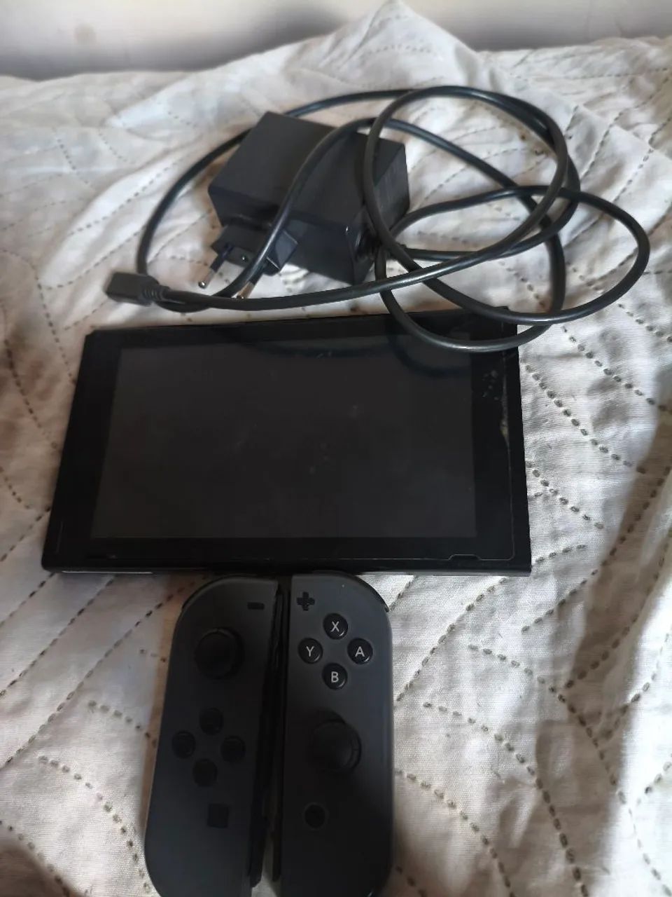 Nitendo Switch Cinza v2-Bloqueado  - Foto 5