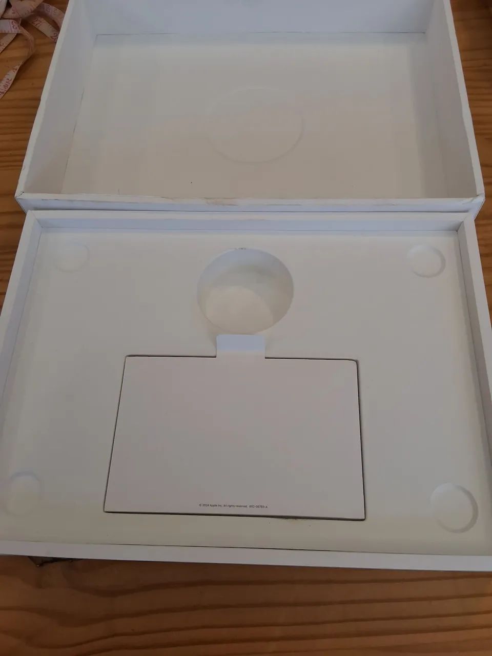 Caixa vazia de MacBook Air Apple 2024 13inch - Foto 4