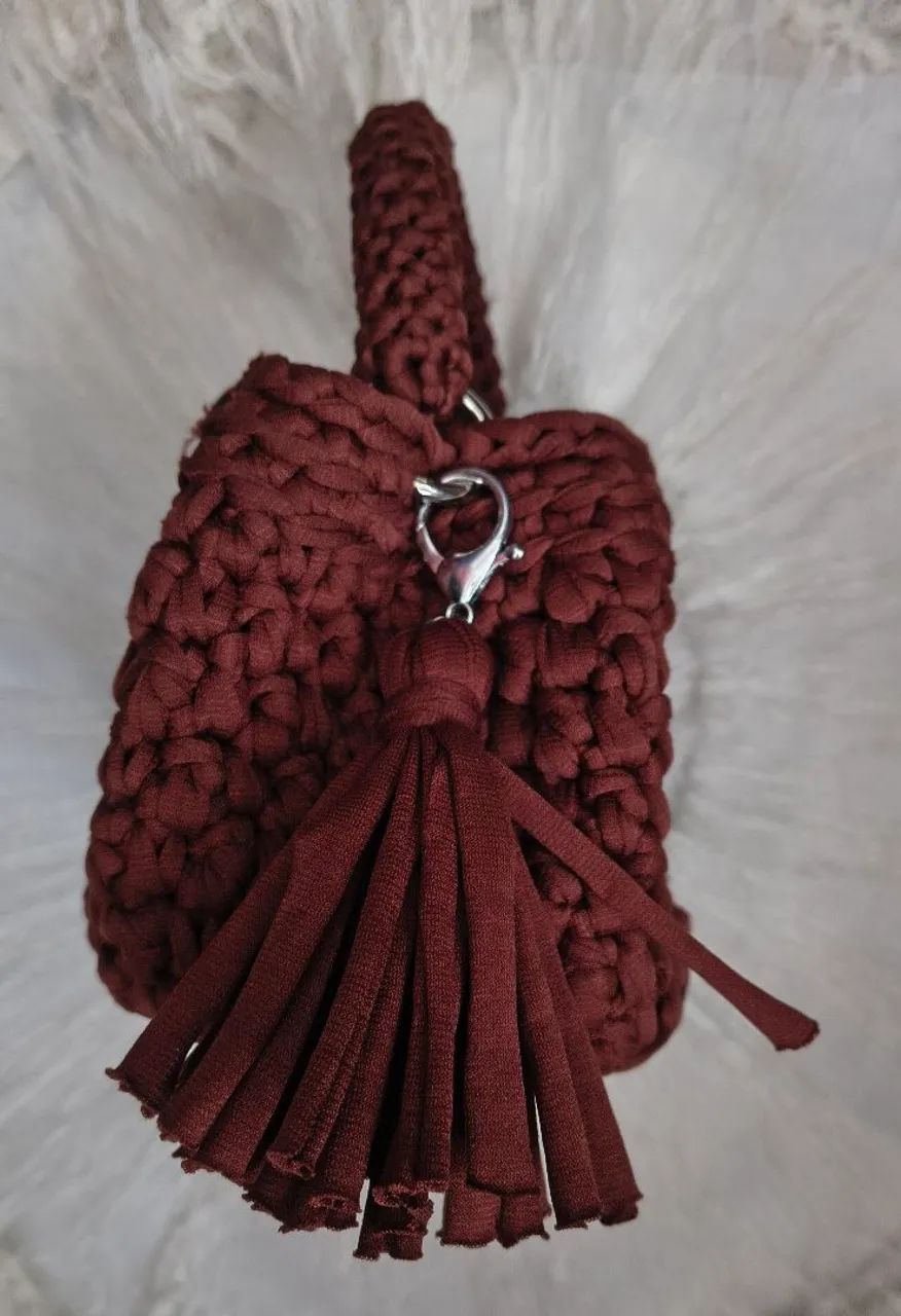 BOLSA DE CROCHÊ (NOVA) - Foto 4