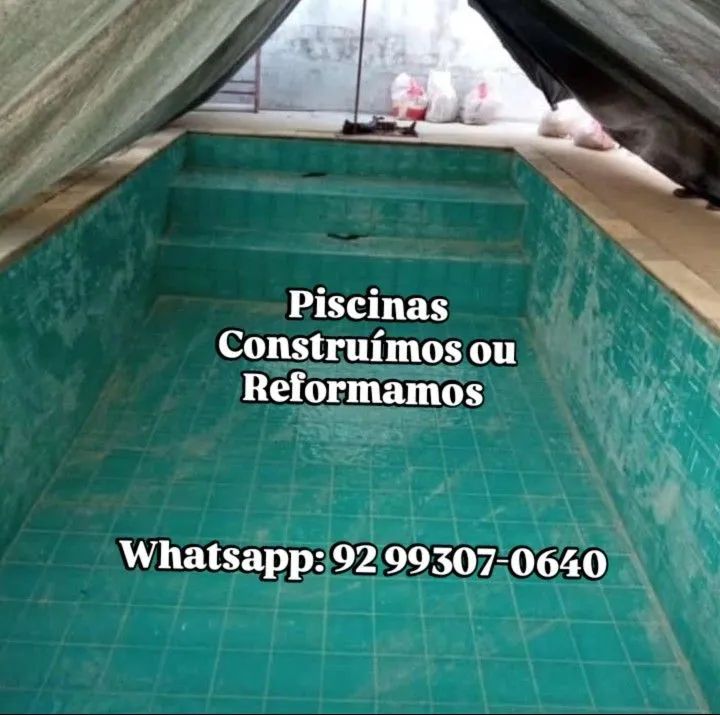 Piscinas, Construímos ou Reformamos / Piscineiro Profissional 
