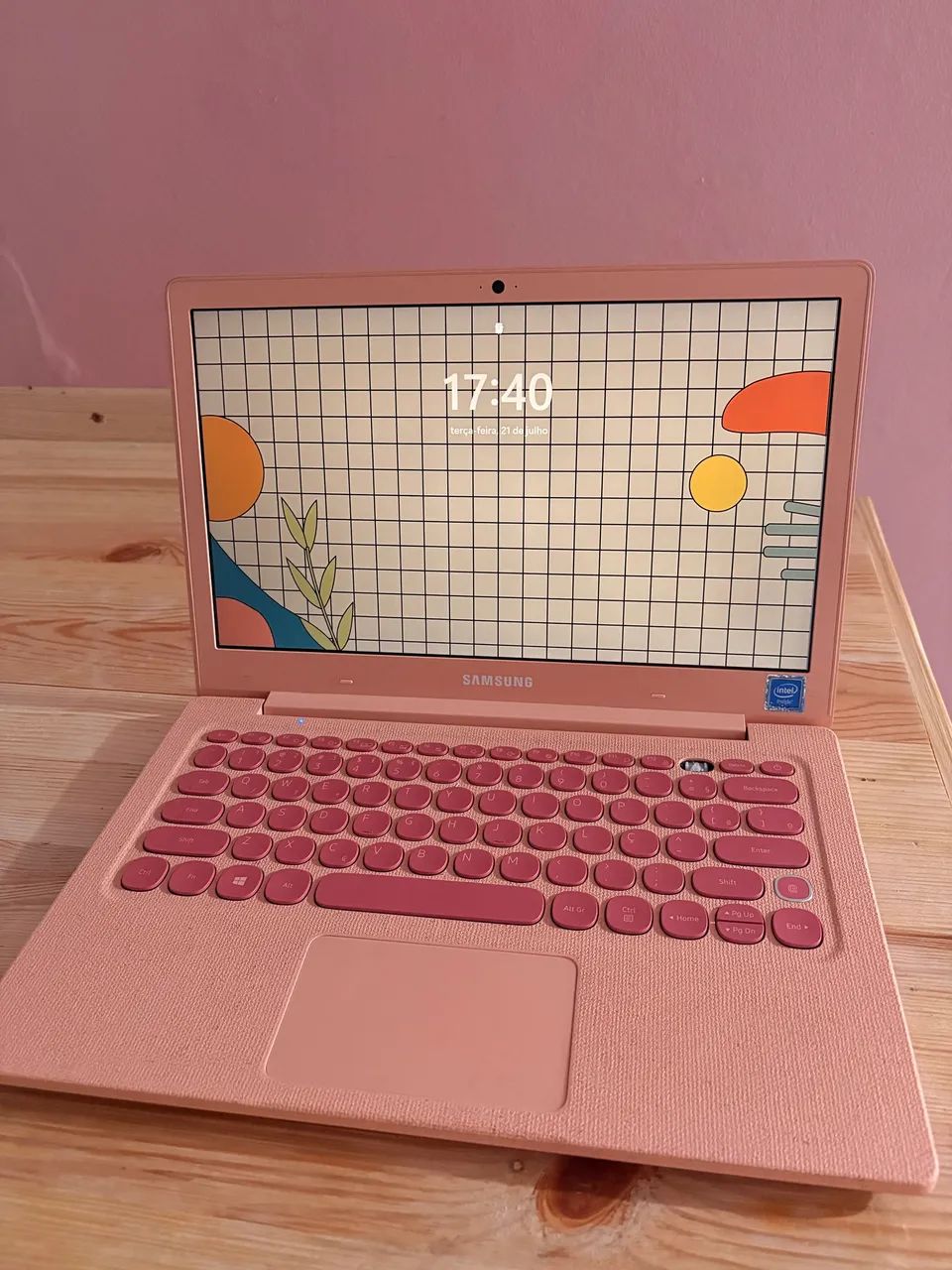 notebook samsung flash f30 - rosa - Foto 5