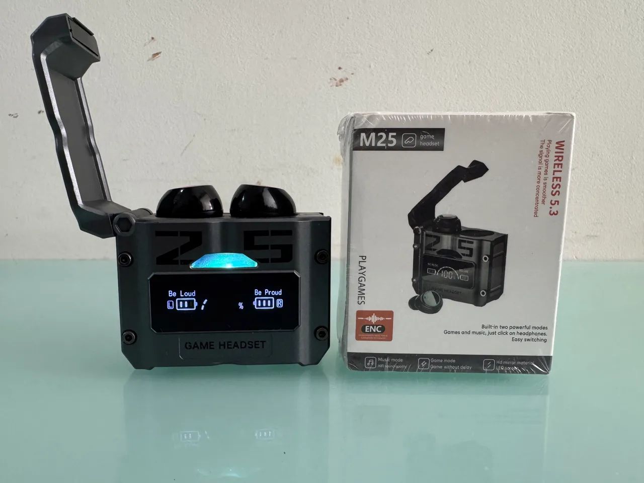 Fone Gamer M25 bluetooth sem fio   - Foto 2