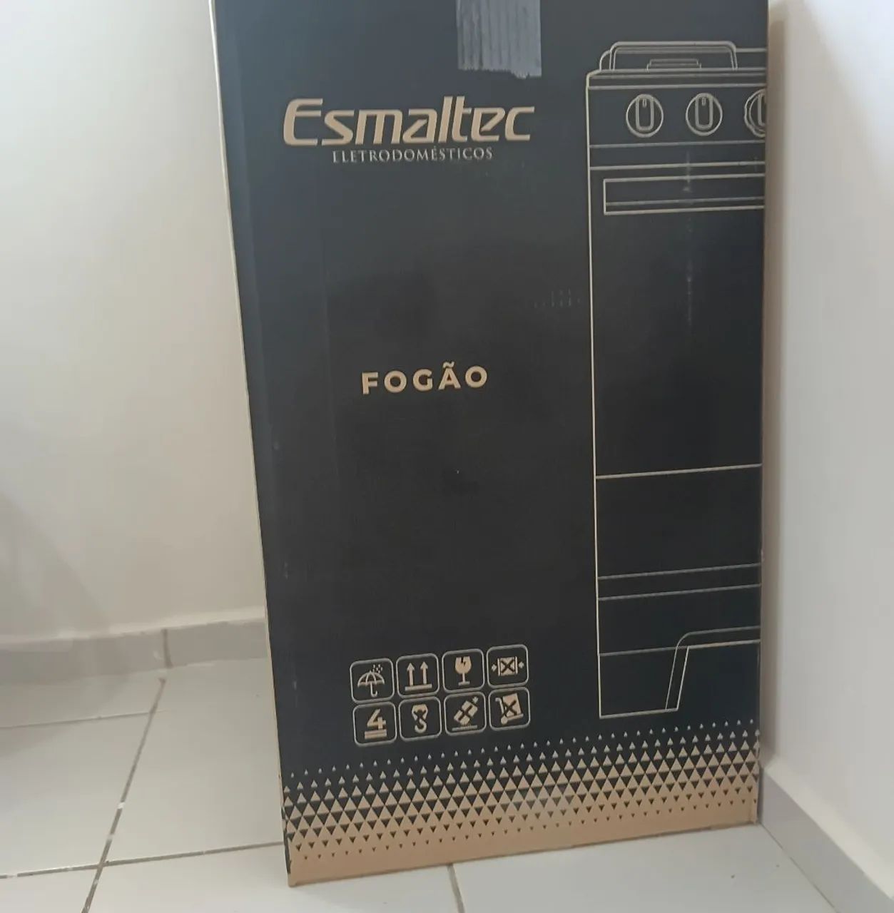 Fogão  esmaltec 4 bocas automático  - Foto 3