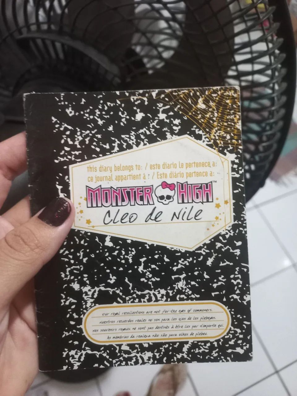 Diario cleo monsterhigh 
