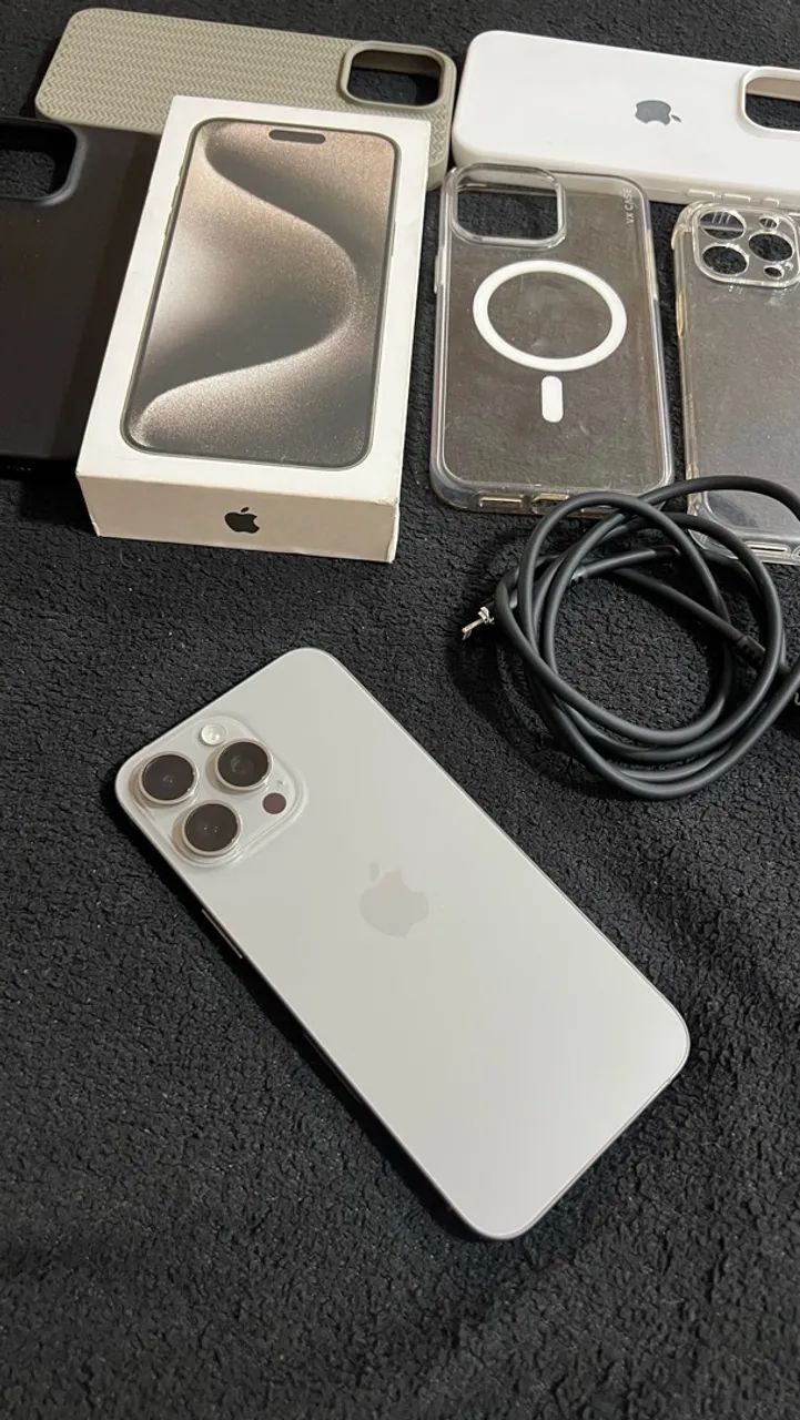 iPhone 15 pro Max titânio  - Foto 4