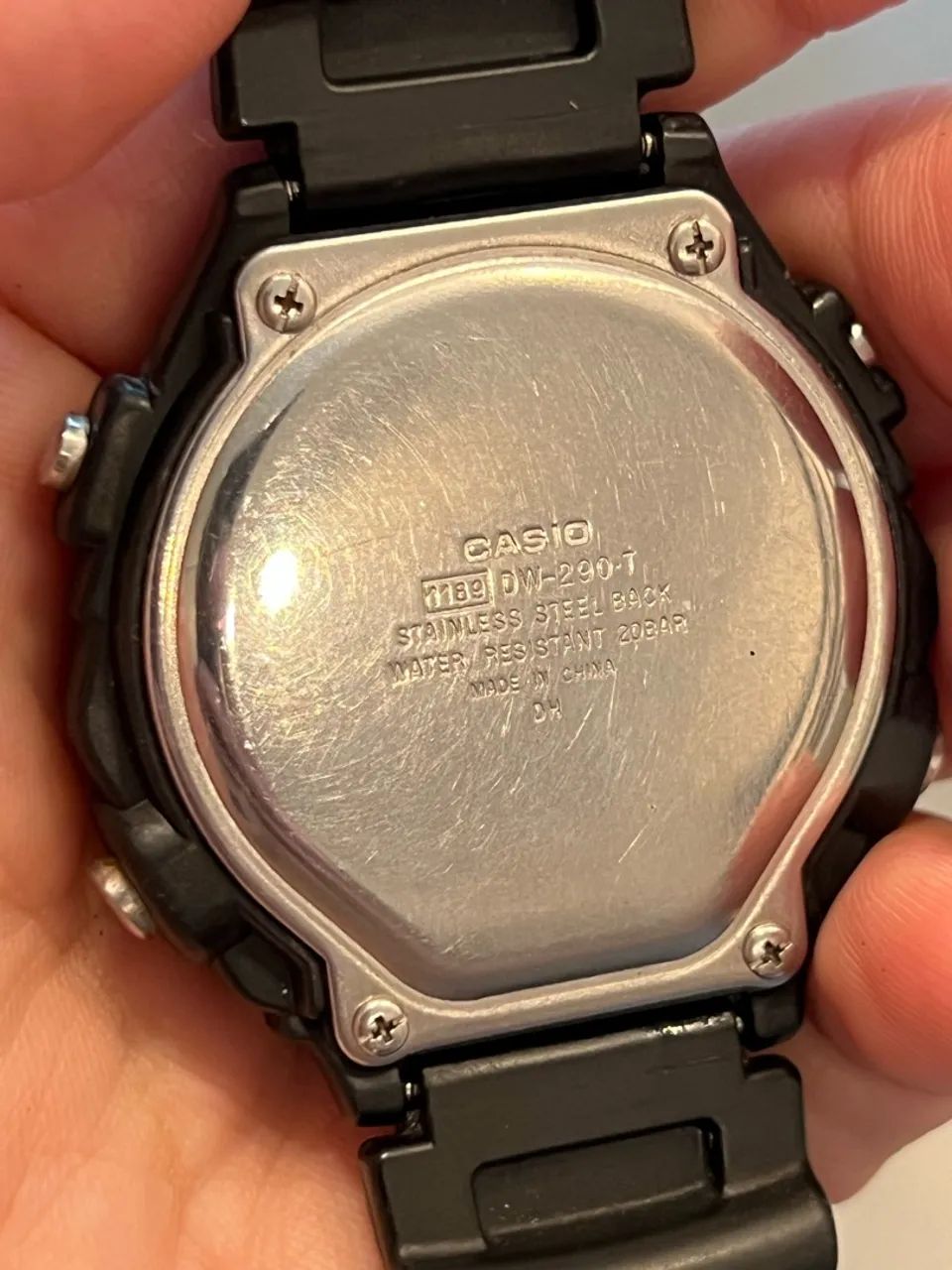 Casio DW 290 T missão impossível 1995/96 - Foto 5
