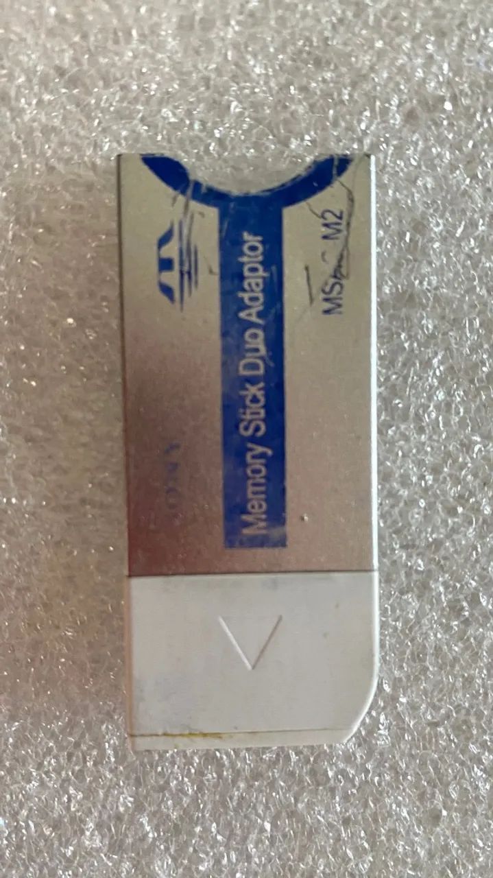 Adaptador Sony Memory Stick Duo Msacm2 Original - Foto 3