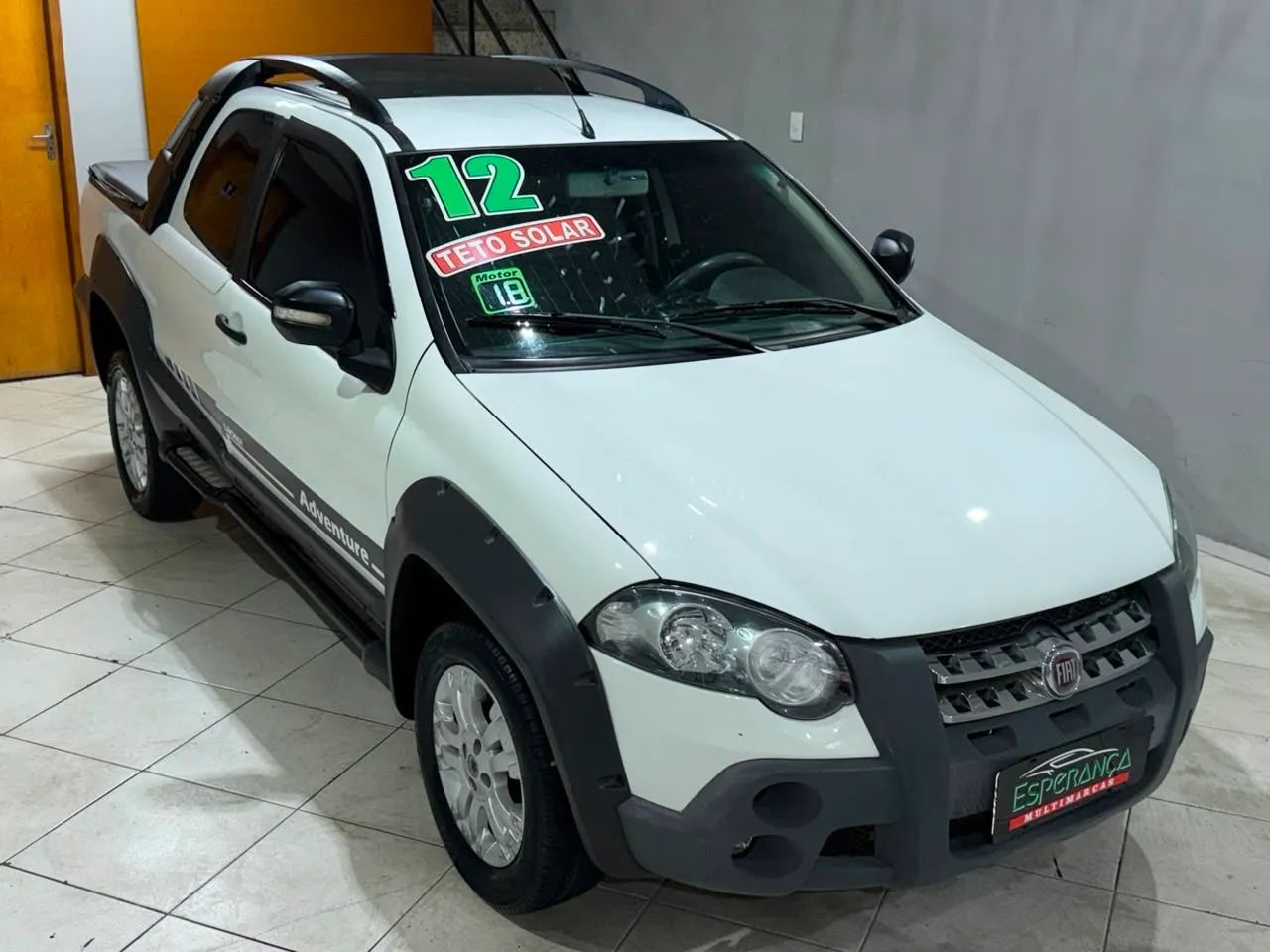 Fiat Strada Adventure1.8/ 1.8 Locker Flex CD 2012 - Foto 3