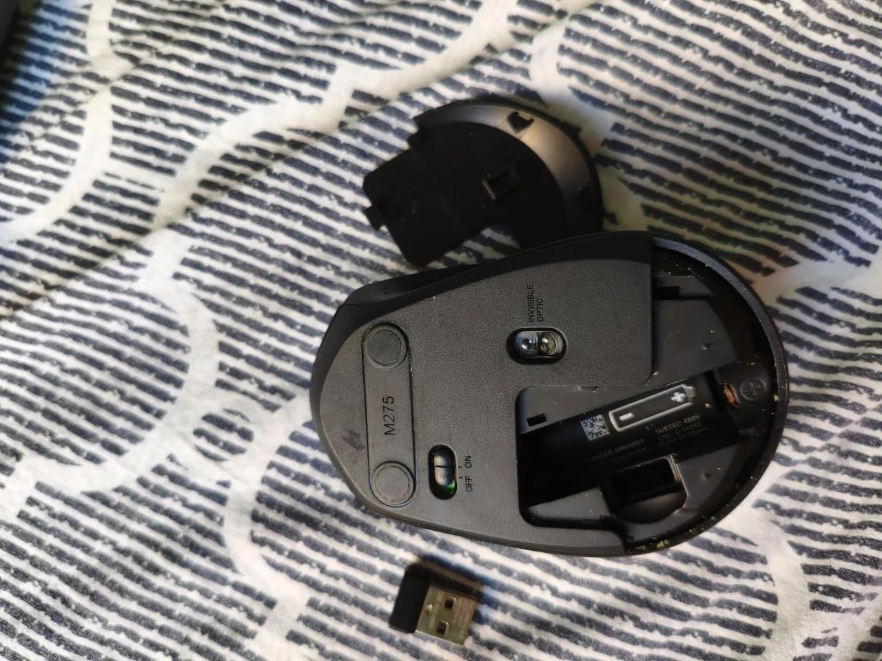 Mouse Preto Sem fio Logitech  - Foto 2