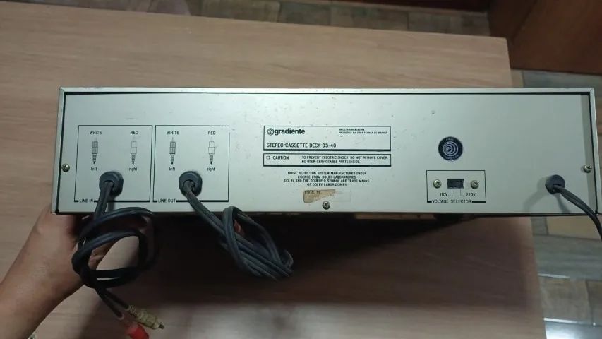 Tape Deck  Gradiente C-424 (NO ESTADO) - Foto 4
